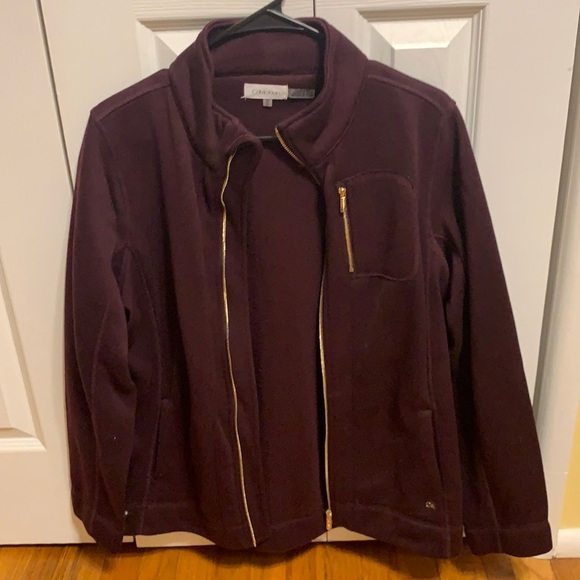 Calvin Klein zip up - Picture 1 of 2